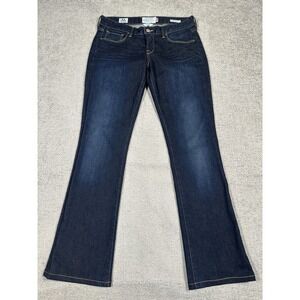 Lucky Brand Jeans Women 27 32x30.5 Blue Lolita Boot Cut White Oak Cone Denim USA